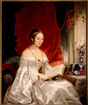 Portrait of Princess Maria Ivanovna Kotschubei, nee Baryatinskaya, 1842 (oil on canvas)