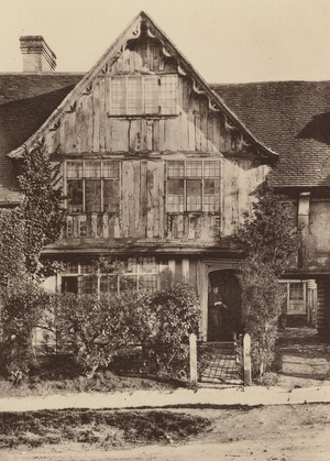 Studio of Mr F D Hardy, Cranbrook, Kent (b/w photo)