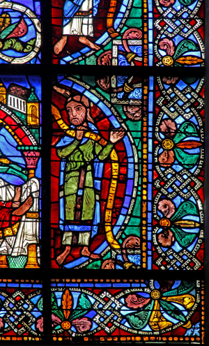 The Tree of Jesse: Hosea (w49) (stained glass)