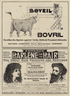 Page of Advertisements (engraving)