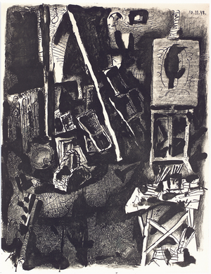 The Studio, 1948 (litho)