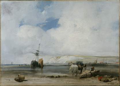 On the Coast of Picardy, c.1826 (oil on canvas)
