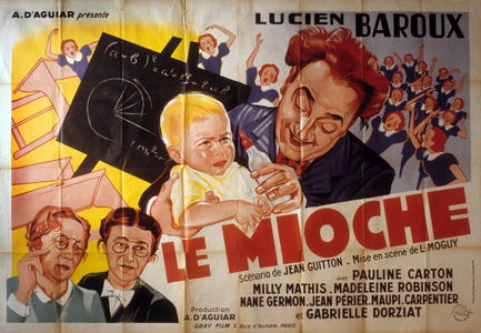 Le mioche (Forty Little Mothers), 1936 (poster)