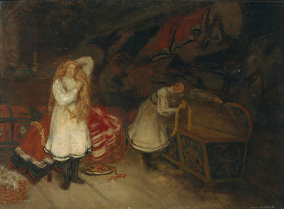 Dressing Up the Bride, 1878 (oil on canvas)
