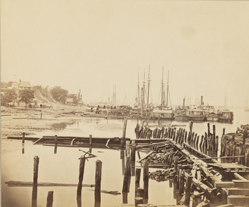 City Point, Virginia, c.1861-65 (albumen print)