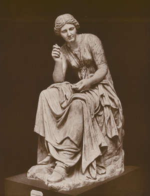 Roma, Museo Delle Terme (b/w photo)