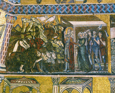 The story of Noah (mosaic)