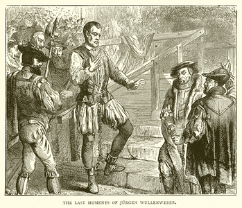 The Last Moments of Jurgen Wullenweber (engraving)