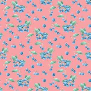 Huckleberry pattern, 2021 (graphite pencil & digital)