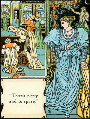 Blue beard illustrated by Walter Crane