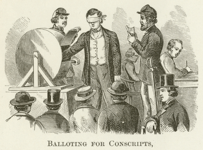 Balloting for Conscripts (engraving)