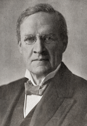 David Alfred Thomas, 1st Viscount Rhondda , 1856-1918, aka D. A. Thomas. Welsh industrialist and Liberal politician, from The Year 1918 Illustrated.