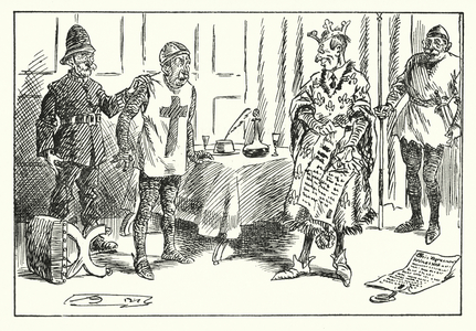 AD 1106, Beauclerc's Duplicity (litho)