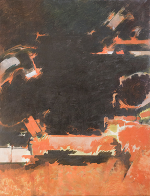 Study number 8, 1980 (oil on panel)