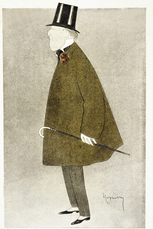 Jacques Doucet (1853¿1929), French fashion designer, known for his elegant dresses, made with flimsy translucent materials in superimposing pastel colours.