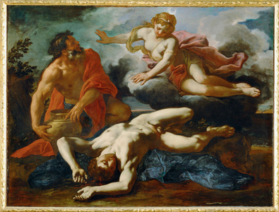 Diane aupres du corps d' Orion - Diana and the dead Orion …