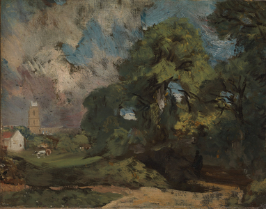 Stoke-by-Nayland, c.1810-11 (oil on canvas)