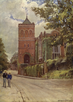 Speechroom (colour litho)