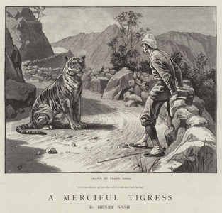 A Merciful Tigress (engraving)