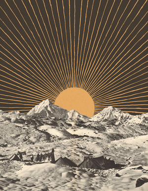 Mountainscape 6, 2019 (drawign)