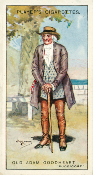 Gilbert and Sullivan, Old Adam Goodheart, Ruddigore (colour litho)