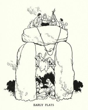 Early Flats (litho)