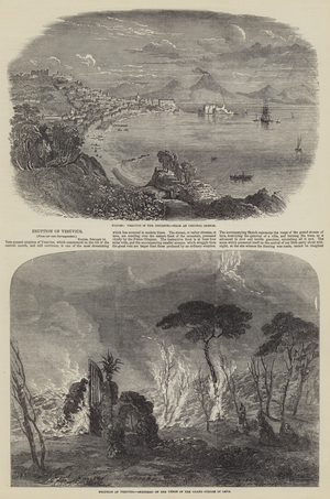 Eruption of Vesuvius (engraving)