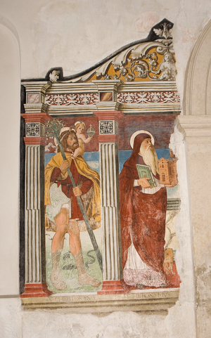Saint Pietro and Paolo church, Valvasone, Friuli, Italy (fresco)