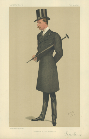 Lord Walter Charles Gordon-Lennox (colour litho)