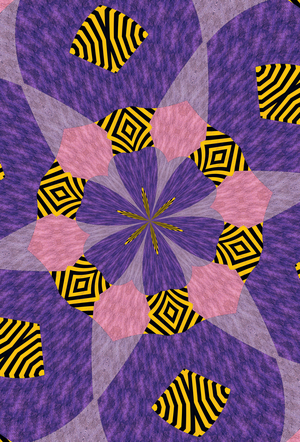 Ornament #69, 2019 (mixed media)