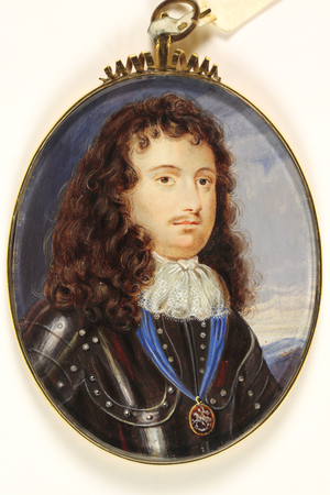 Edward Montagu, 1st Earl Of Sandwich (w/c on vellum)