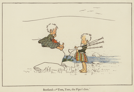 Scotland, Tom, Tom, the piper's son (colour litho)