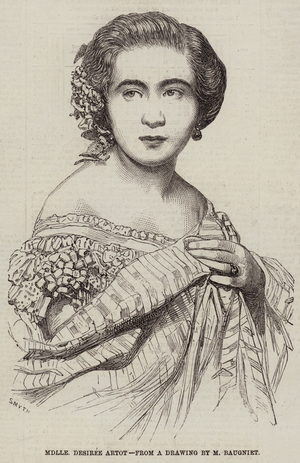 Mademoiselle Desiree Artot (engraving)