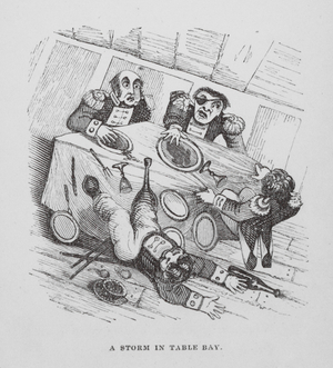 A Storm in Table Bay (engraving)