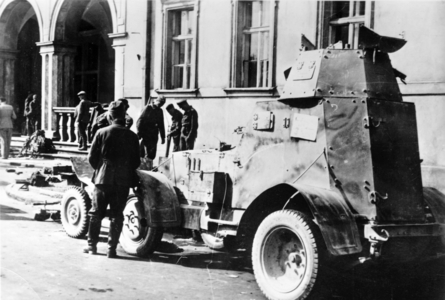II. WK, invasion of Poland, 1939 (photo)