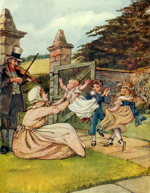 Dancing Song (colour litho)