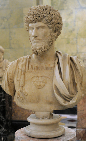 Lucius Verus (130--169). Roman Emperor from 161 to 169 (marble)