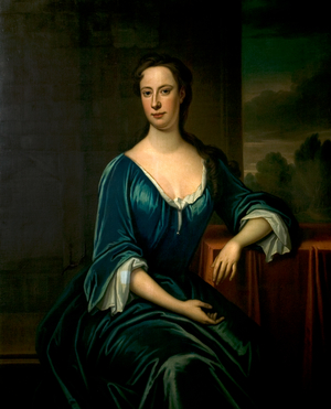 Portrait of a Lady, 18th century (oil on canvas)