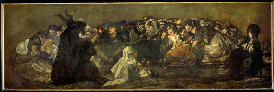 Witches' Sabbath (painting on canvas)