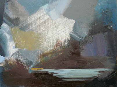 Porthgenna 1, 2011 (oil on board)