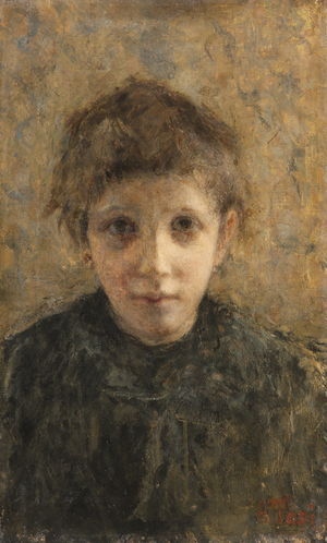 Testa di fanciulla 1891
