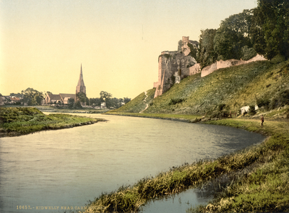 Kidwelly, Carmarthen, Wales, c.1890-1900 (photochrom print)