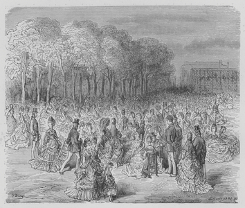 Le Jardin Zoologique (engraving)