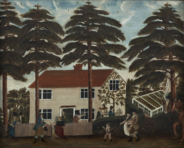 Country Fete, c.1790 (oil on panel)