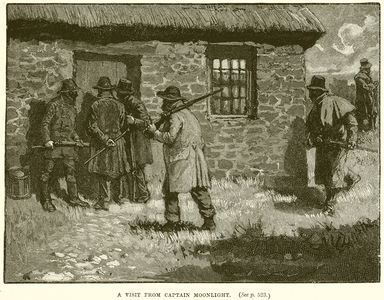 A Visit from Captain Moonlight (engraving)