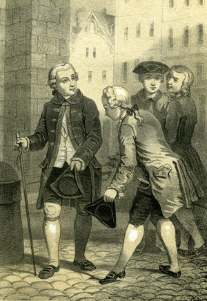 Young Men Paris France 19th Century France