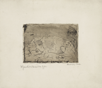 Cat, n.d. (print)