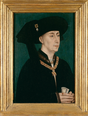 Philip the Good (oil on panel) 