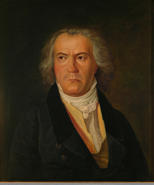 Ludwig van Beethoven, 1823 (oil on canvas)