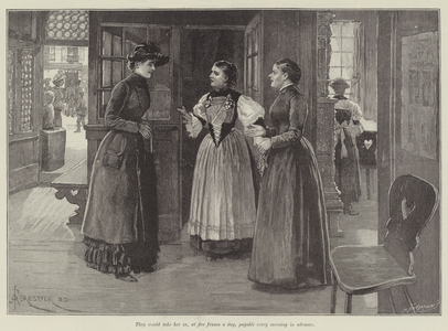 Blind Love, by Wilkie Collins (engraving)